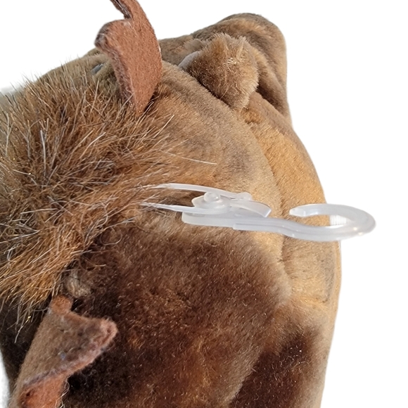 Looney Tunes Vintage 90's Tasmanian Devil Taz Stuffed Plush Animal Toy Applause - Picture 10 of 12